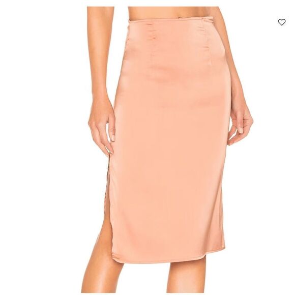 NWOT Superdown Elise Midi Skirt in Lavender Size S - Picture 1 of 5